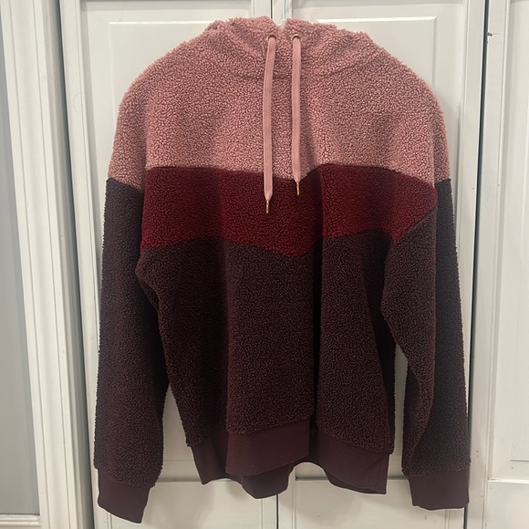 Fleece Hooded Pullover - Picture 1 of 4